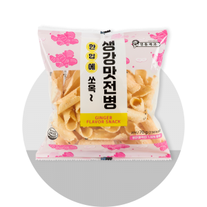 
영양성분
총 내용량 70g / (30g 당)
(%)는 1일 영양소 기준치에 대한 비율임



  
    열량
    나트륨
    탄수화물
    당류
    지방
    트랜스지방
    포화지방
    콜레스테롤
    단백질
  
  
    30g113kcal
    23mg1%
    26g8%
    17g17%
    0.3g1%
    0g 
    0.2g1%
    0mg0%
    2g3%
  





※1일 영양성분 기준치에 대한 비율(%)은 2,000kcal 기준이므로 개인의 필요 열량에 따라 다를 수 있습니다.





원재료명 및 함량




  
    밀가루(박력/미국,호주산)47.66%, 백설탕, 계란(국내산)1.85%, 생강(중국산)1.32%, 마가린(대두)0.79%, 검정깨(중국산), 탄산수소암모늄(팽창제), 정제소금(국내산), 밀, 계란, 대두 함유
  






Box size





465 × 315 × 295(mm) [70g × 30봉]


[이 게시물은 영동제과님에 의해 2024-03-01 09:24:44 제품안내에서 복사 됨]